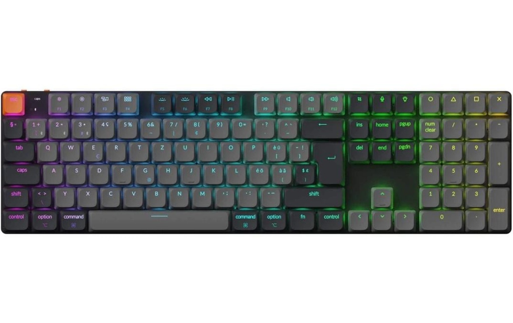 Keychron Clavier de gaming K5 QMK version 2 Brown Switch