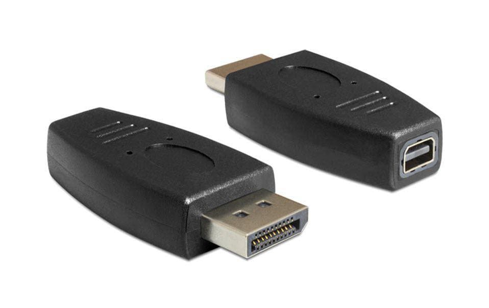 Delock Adaptateur DisplayPort – Mini-DisplayPort noires