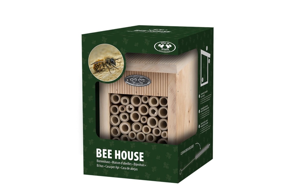 Esschert Design Maison des abeilles, 15.9 x 15.9 x 22 cm