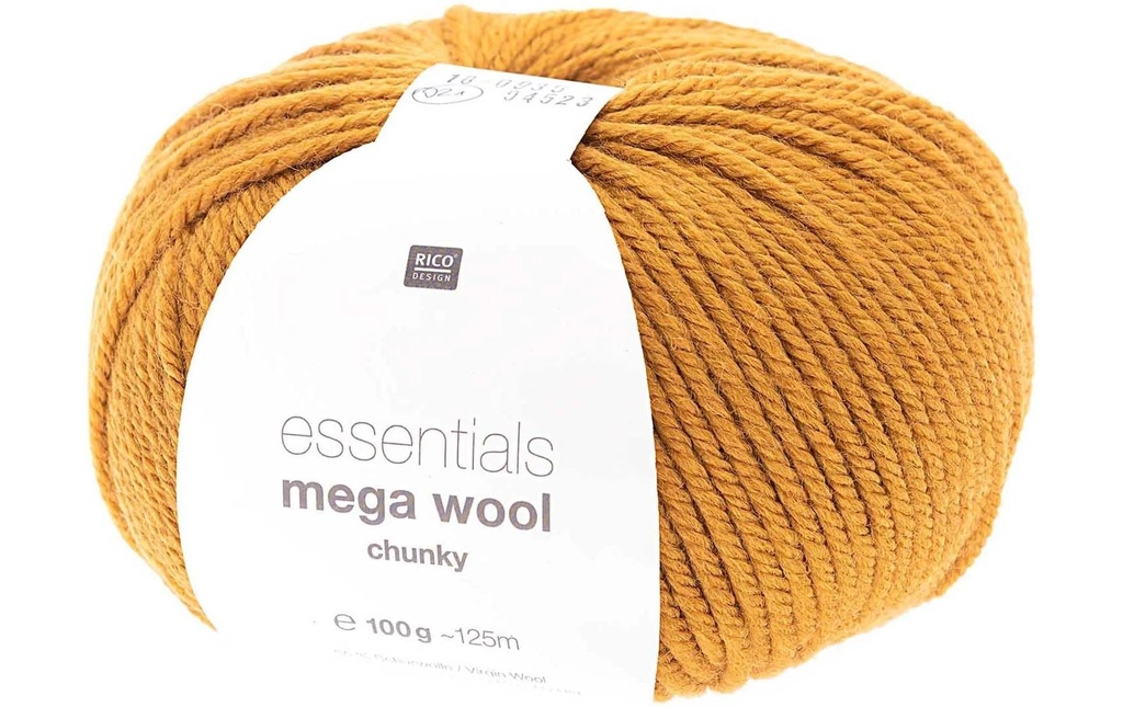 Rico Design Laine Essentials Mega Wool chunky 100 g, Safran