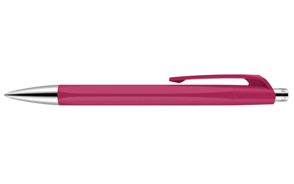 Caran d'Ache Stylo bille Infinite 888 rose rubis