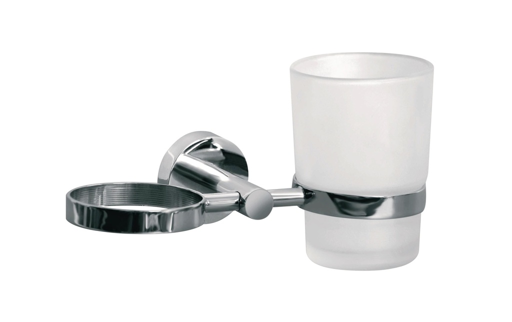 Sofia Porte-verre Double, chromé