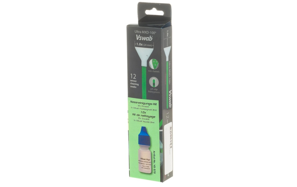 Visible Dust Kits de nettoyage Dust Swabs Green Ultra MXD-100