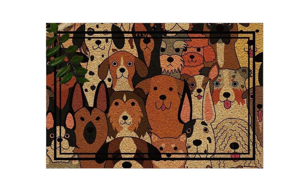 Conceptum Hypnose Tapis de sol Dogs 40 cm x 60 cm