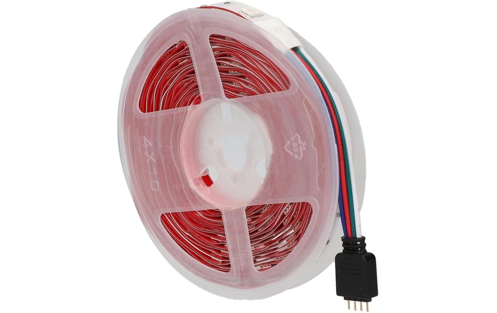 KSiX Bande LED RGB 5m , télécommande, IP20
