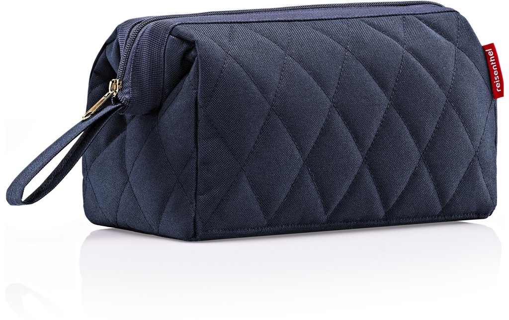 Reisenthel Trousse de toilette Travelcosmetic Rhombus Midnight Gold