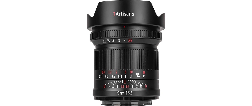 7Artisans Longueur focale fixe 9mm F/5.6 – Nikon Z