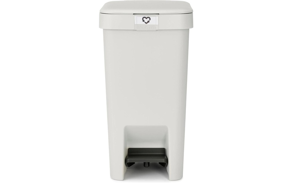 Brabantia Bacs de recyclage StepUp 10 l, Gris clair