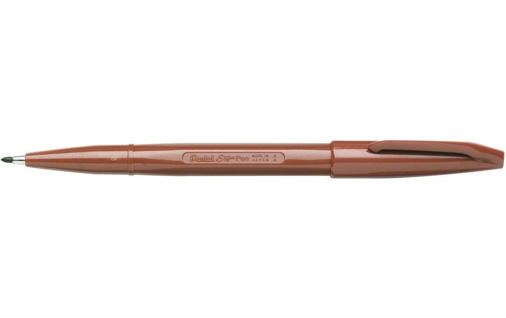 PENTEL Feutre Sign Pen 2.0  brun