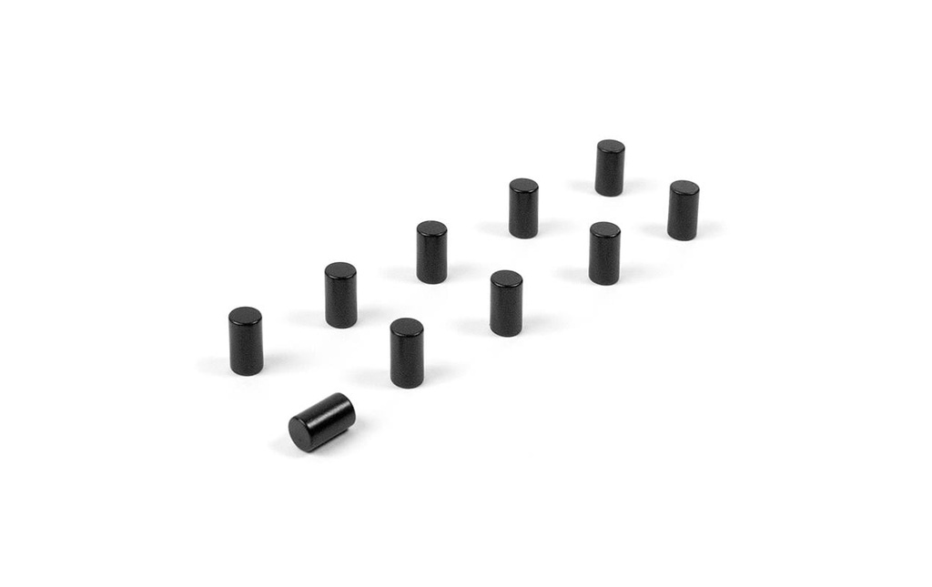 Trendform Aimant Magnum Lot de 10 , Noir