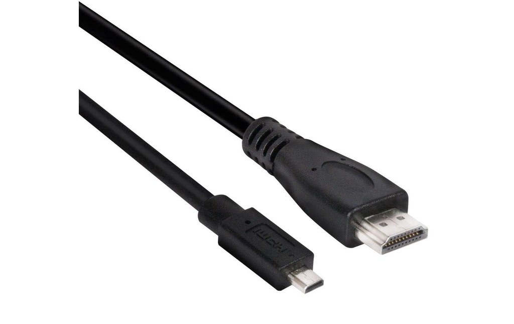 Club 3D Câble Micro-HDMI – HDMI 2.0 4K60 Hz, 1 m