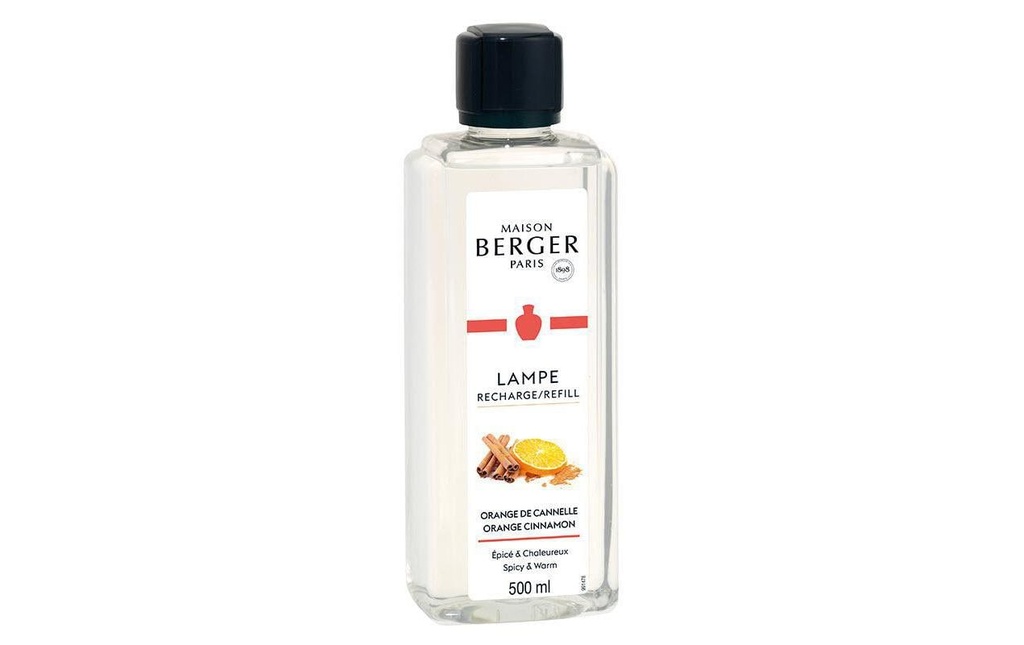 Maison Berger Recharge pour diffuseur de parfum Orange de Cannelle 500 ml