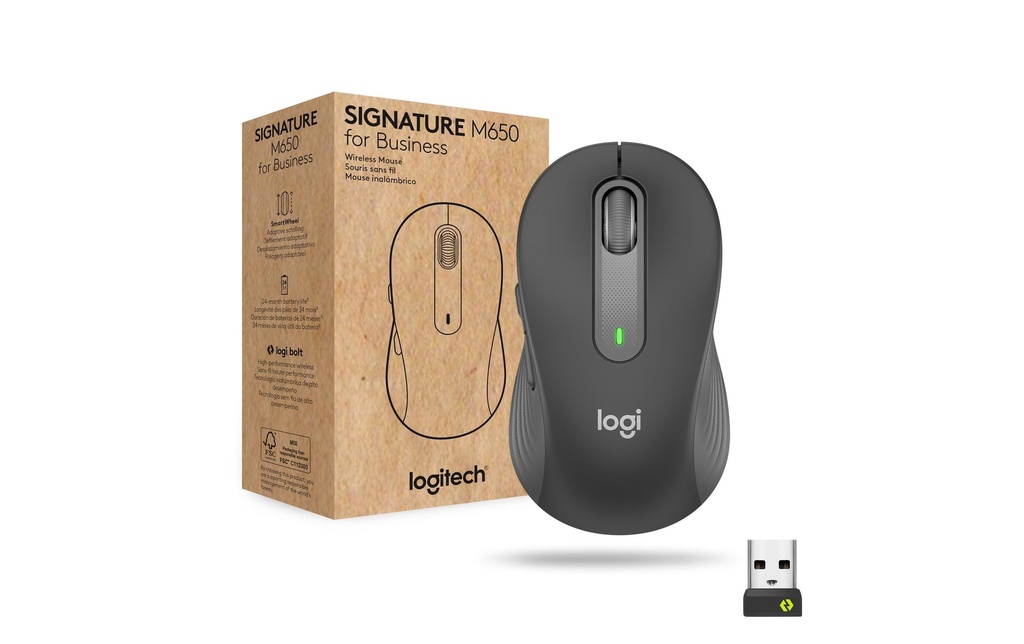 Logitech Souris Signature M650 for Business Graphite