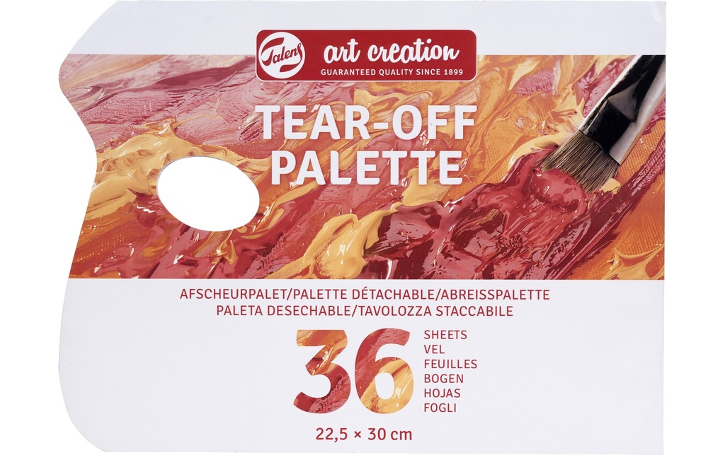 Talens Palette de couleurs 22.5 x 30 cm