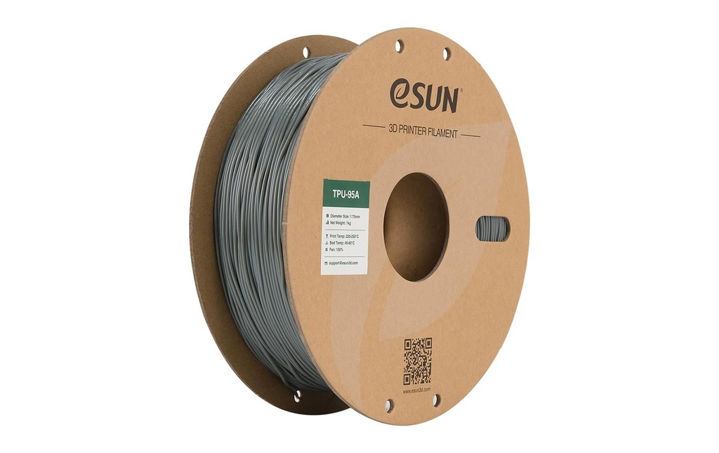 eSun Filament TPU-95A Gris 1.75 mm 1 kg