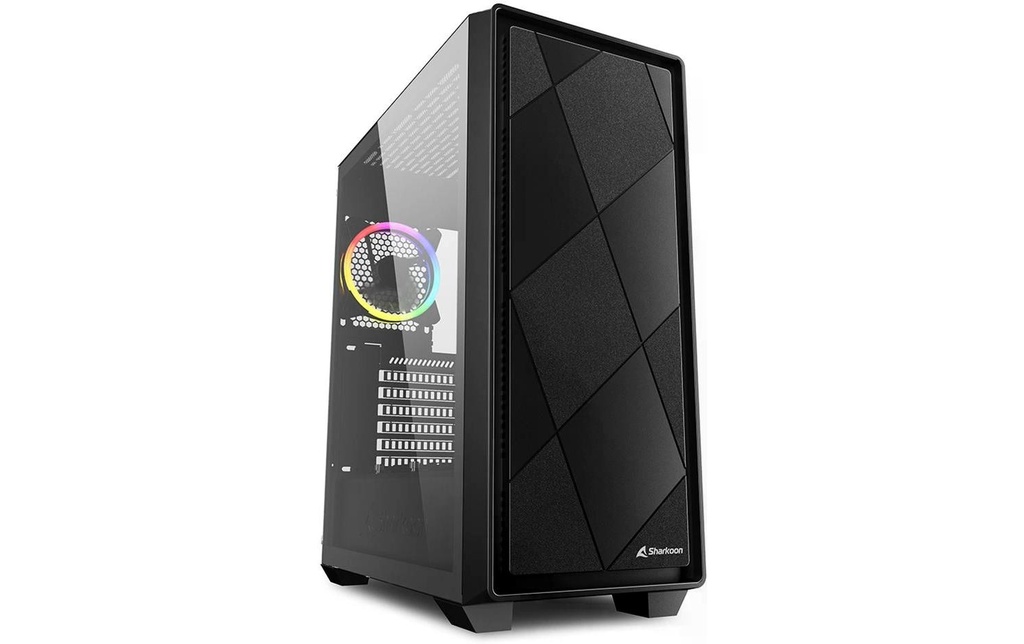 Sharkoon Boîtier d’ordinateur VS8 RGB Noir