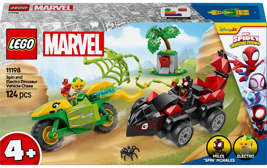 LEGO® Marvel Plaisir d'action Dino-Flitzers 11198