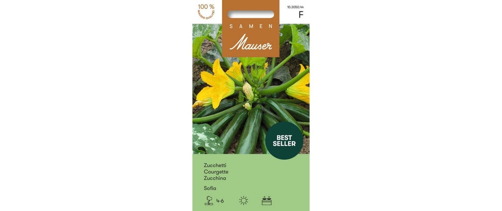 Samen Mauser Semence Profiline Zucchetti Sofia