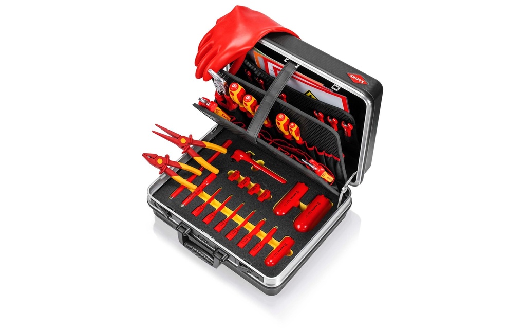 Knipex Coffret à outils Basic E-mobilité, 34 pièces