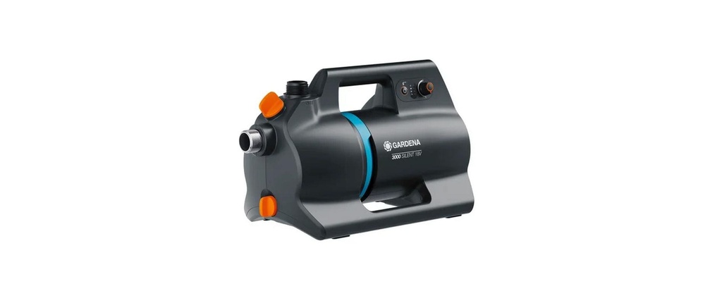 GARDENA Pompe de jardin sans fil 3000 Silent 18 V P4A