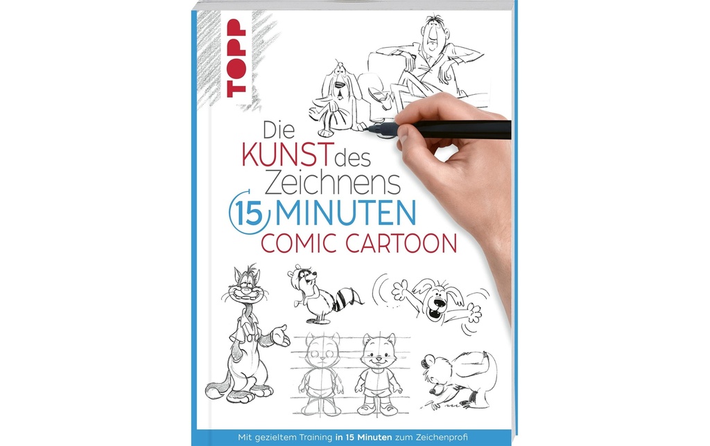 Frechverlag Manuel L'art du dessin Bande dessinée 96 pages