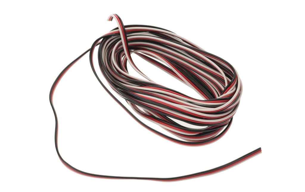 Muldental Câble de servo Futaba 0,14 mm² 5 m sans fiche/prise de courant