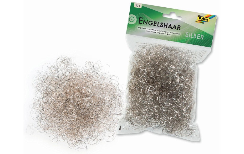 Folia Décoration de Noël Cheveux d'ange 20 g 1 pièce