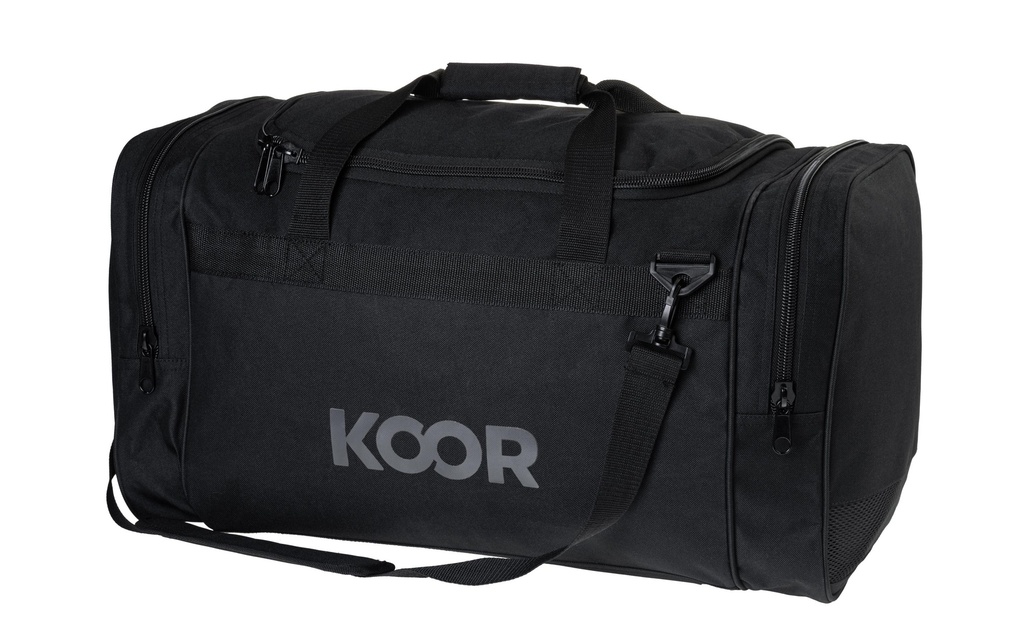 KOOR Sac de sport 55 l, Noir