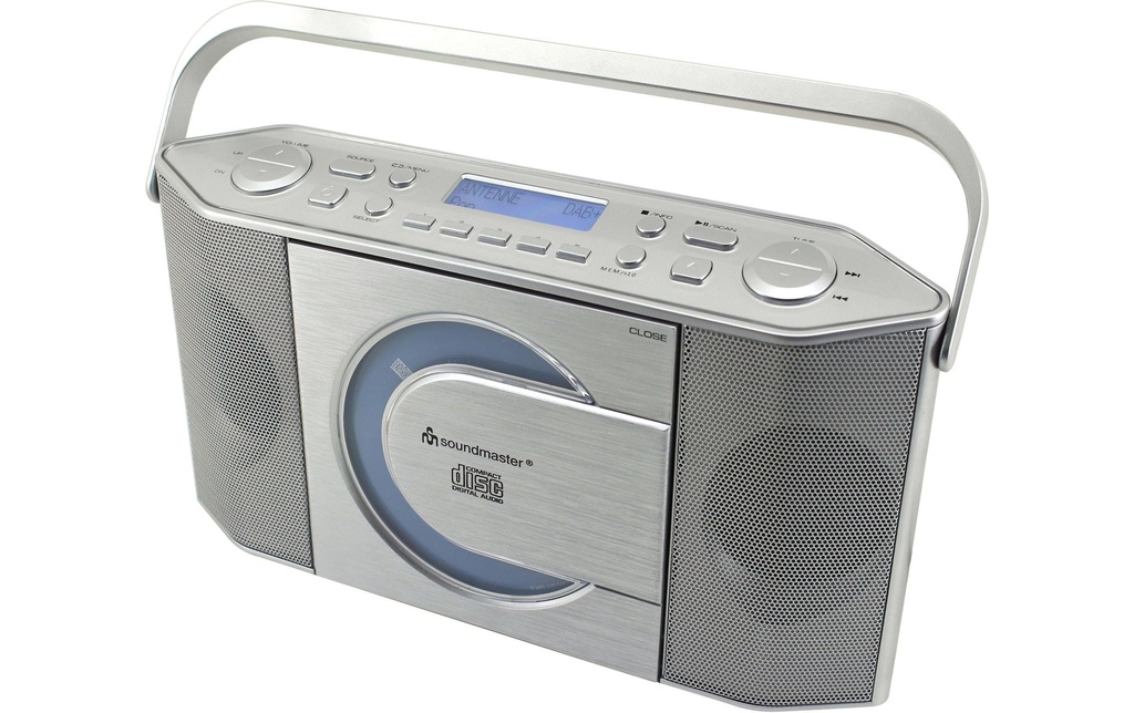soundmaster Radio DAB+ RCD1770SI Argenté