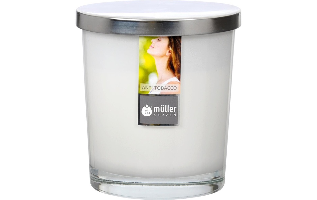 müller Kerzen Bougie parfumée Anti Tobacco 11 x 9.5 cm
