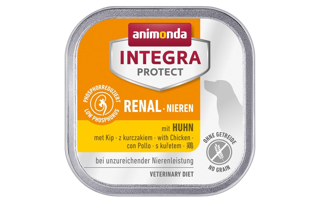 Animonda Integra Protect Nourriture humide Renal au poulet, 150 g