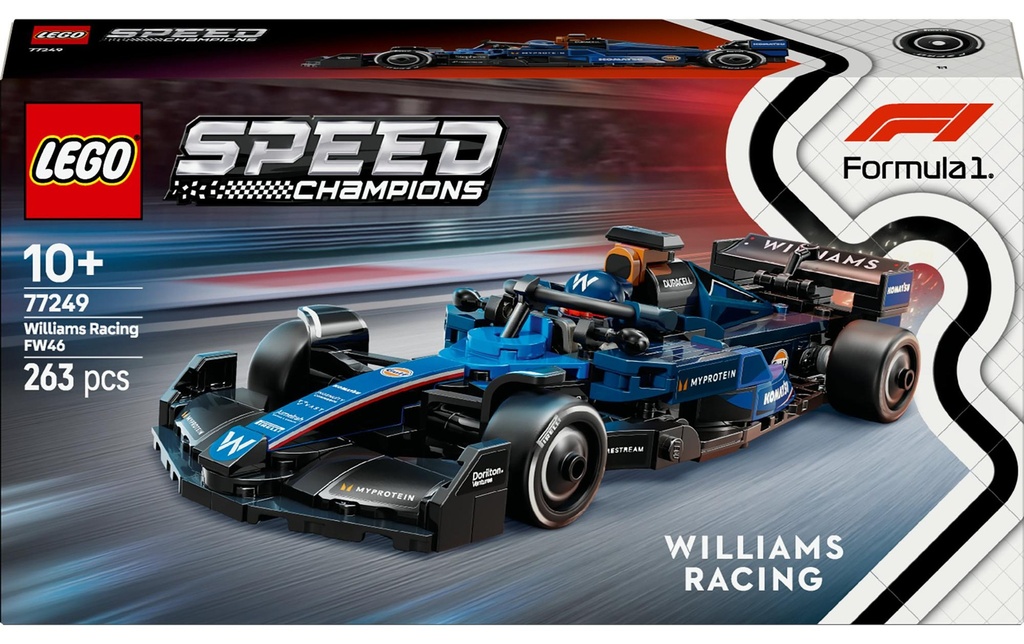 LEGO® Speed Champions Williams Racing FW46 F1 voiture de course 77249