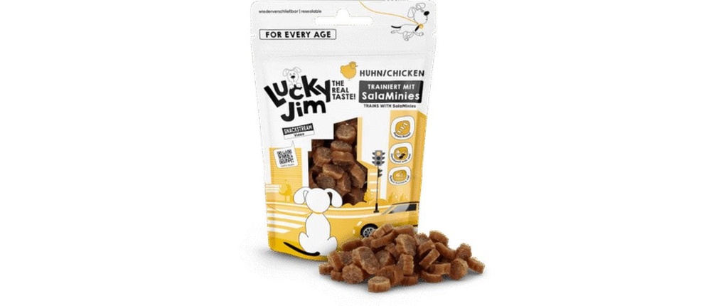 Lucky Jim Friandise Poulet SalaMinies 70 g