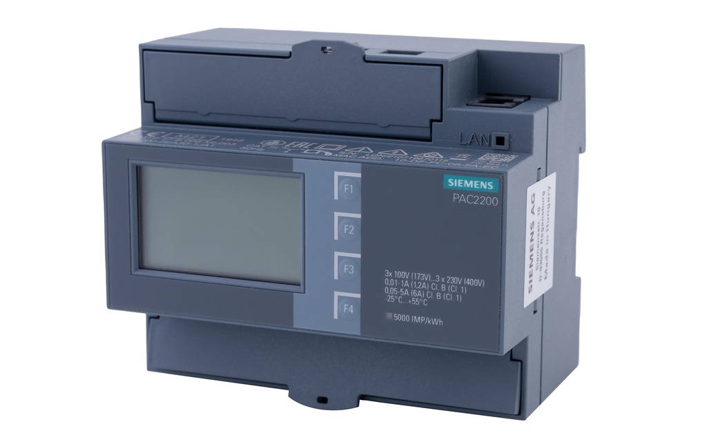 Siemens SENTRON MID Transformateur Terminal Meter 7KM PAC2200