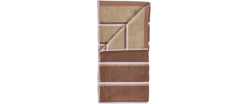 Zone Denmark Serviette 50 x 100 cm Terracotta/Camel/Lupin