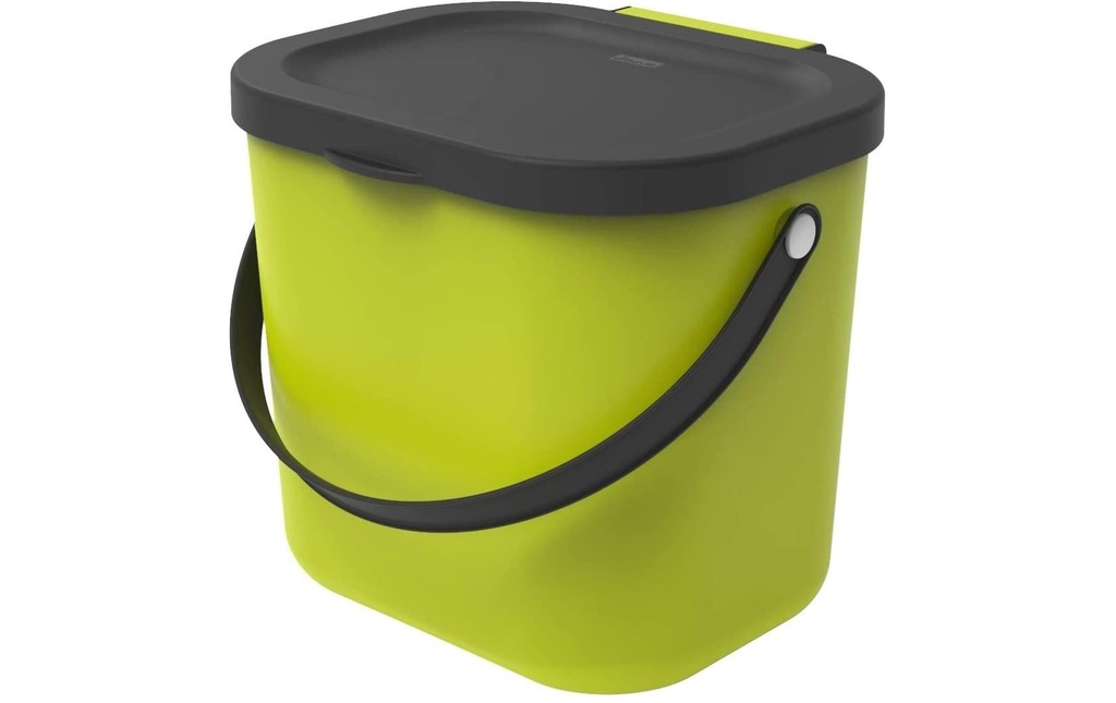 Rotho Bacs de recyclage Albula 6 l, Vert citron