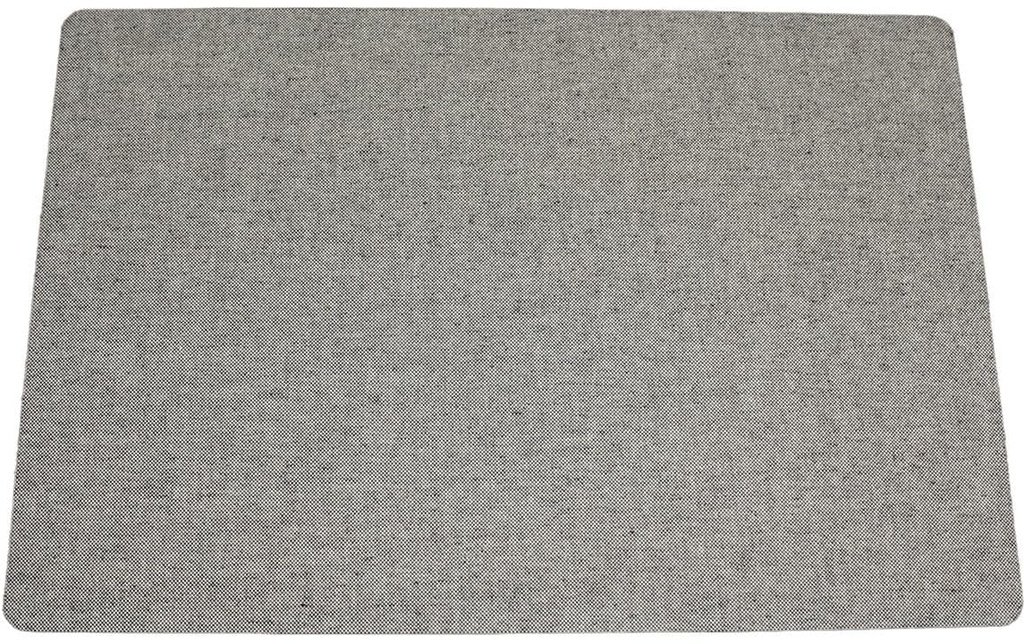 Hubatka Set de table Gris uni 30 cm x 43 cm