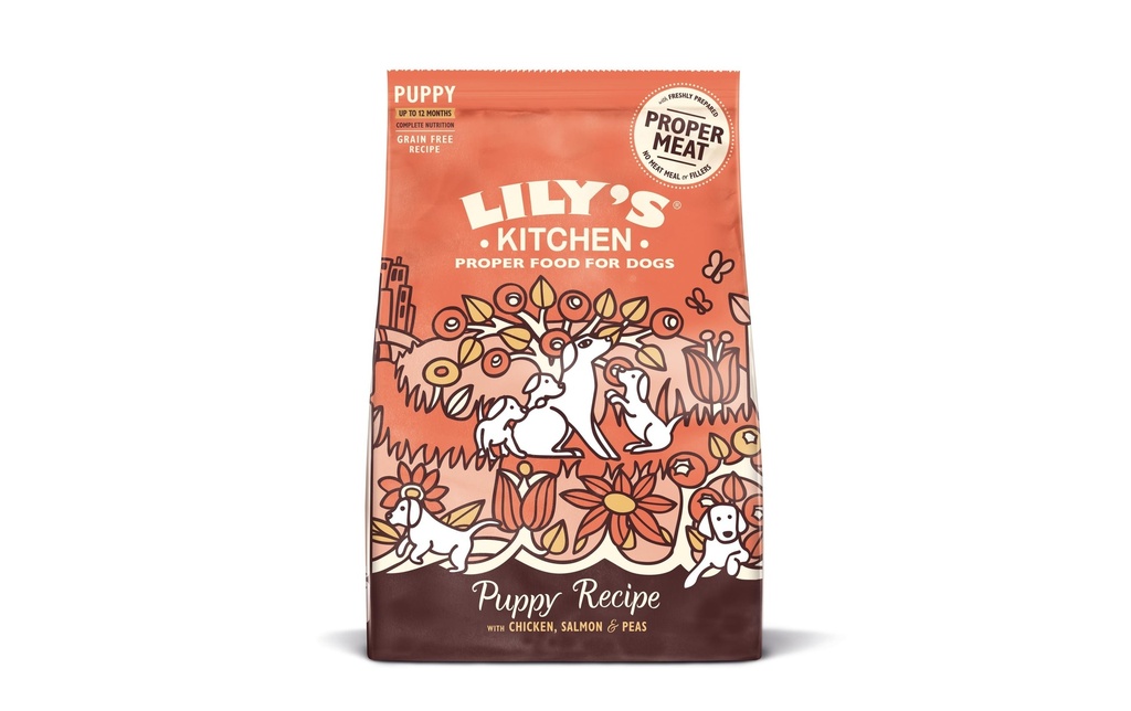 Lily's Kitchen Alimentation sèche Puppy Poulet et saumon, 2,5 kg