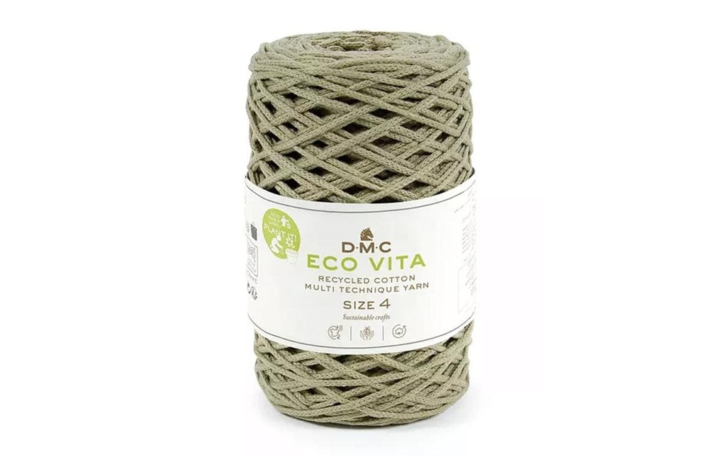 DMC Laine Nova Vita Cordon Macrame 2 mm 250 g Kaki