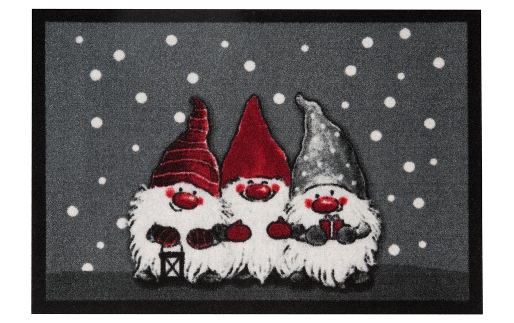 Hanse Home Tapis de sol Lutin de Noël 40 cm x 60 cm