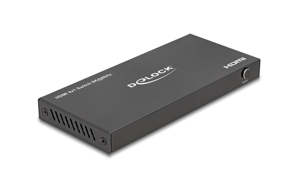 Delock Commutateur HDMI 8K 60Hz 4 x HDMI en une sortie HDMI