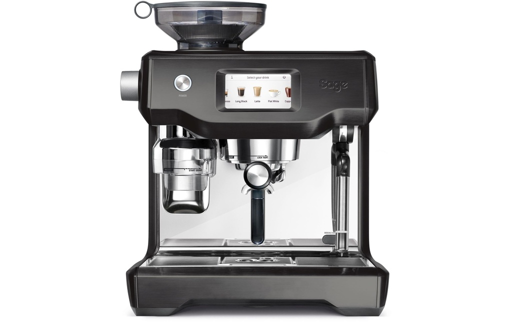 Sage Machine à expresso Oracle Touch Noir brillant