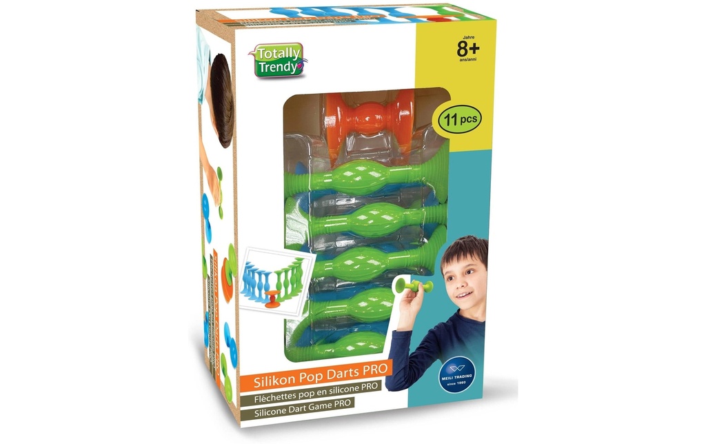 Totally Jeux pour la famille Silikon Pop Darts PRO