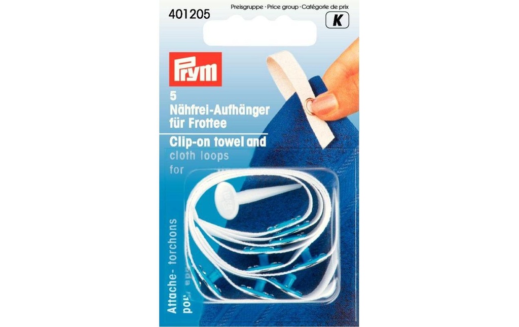 Prym Cintre sans couture Blanc, 15 cm x 1.1 cm
