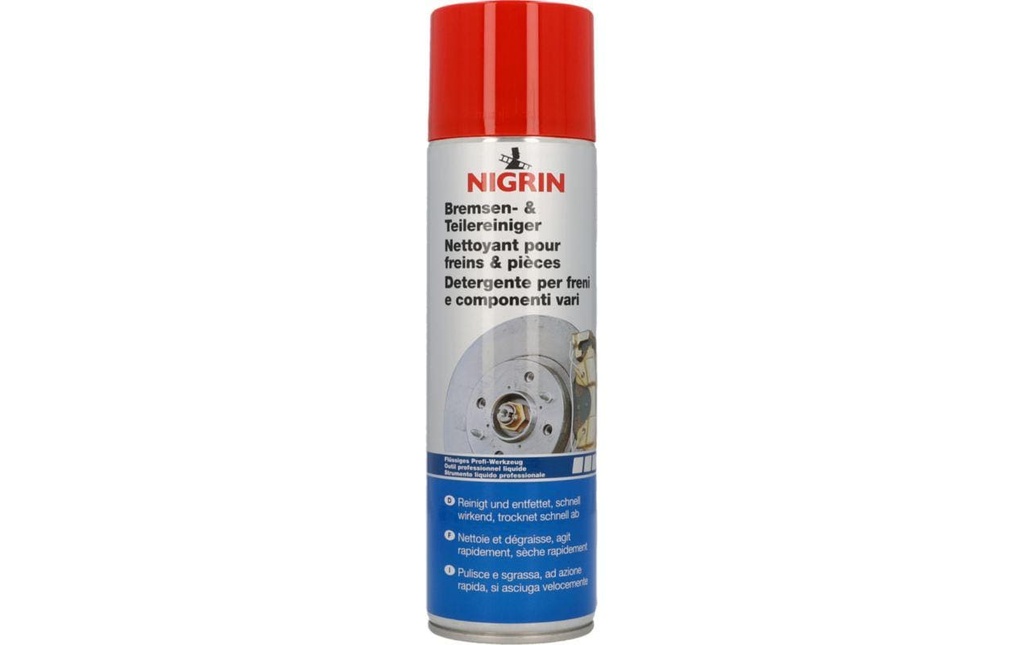 NIGRIN Nettoyant pour freins et pièces 500 ml