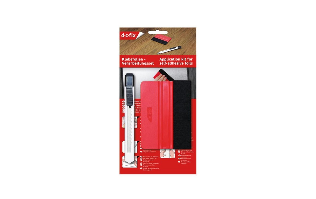 d-c-fix Outil Raclette/cutter traitement du film