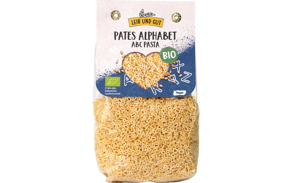 Leib und Gut Pâtes alimentaires ABC Pasta bio 250 g