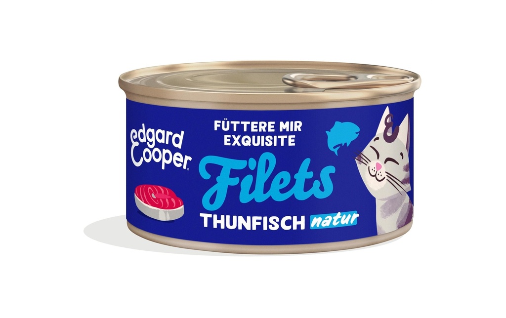 Edgard & Cooper Alimentation humide Filets de thon 70 g