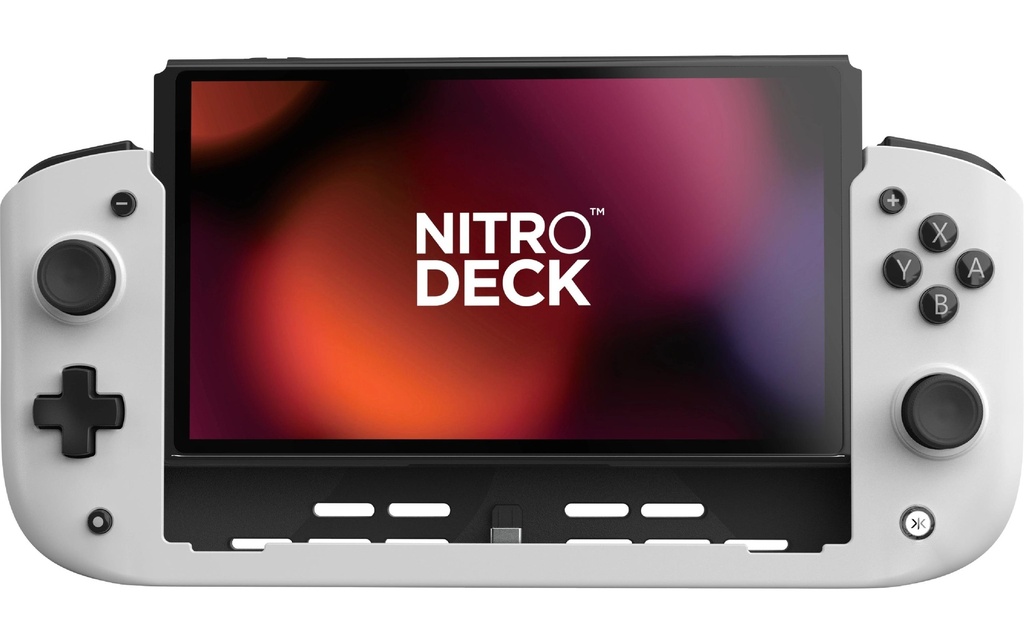 GAME Nitro Deck for Switch & OLED Switch Blanc