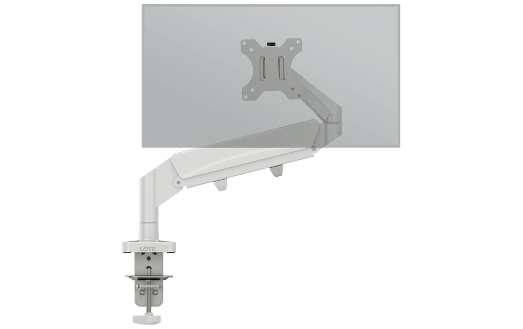Leitz Workplace Supports de table Bras pour écran unique Ergo jusqu’à 9 kg – Gris